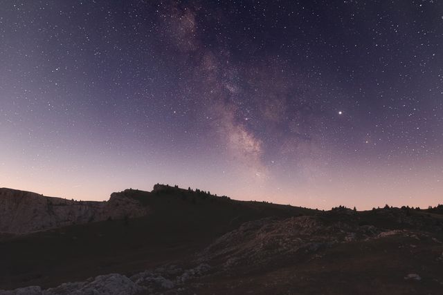 Une belle nuit étoilée